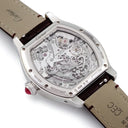 腕時計 カルティエ Cartier プリヴェ トーチュ WHTO0008 手巻き メンズ Pt950無垢 プラチナ モノプッシャー クロノグラフ 限定