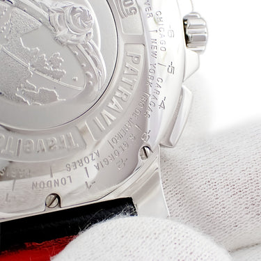 腕時計 カール F ブヘラ Carl F. Bucherer パトラビ トラベルテック GMT クロノグラフ 00.10620.08.33.01 自動巻き メンズ インナー回転ベゼル