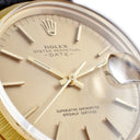 腕時計 ロレックス ROLEX オイスターパーペチュアル デイト 1507 自動巻き メンズ OH済 11番 K18YG無垢 アンティーク