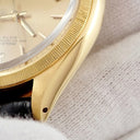 腕時計 ロレックス ROLEX オイスターパーペチュアル デイト 1507 自動巻き メンズ OH済 11番 K18YG無垢 アンティーク