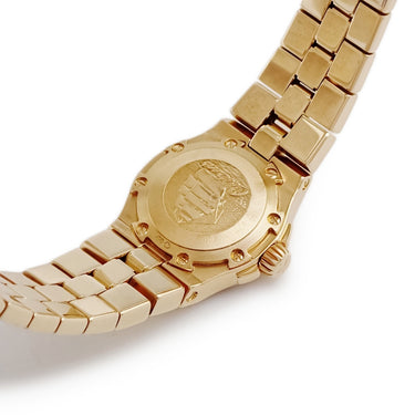腕時計 ヴァシュロン・コンスタンタン VACHERON CONSTANTIN オーヴァーシーズ 16550/423J-8884 クオーツ レディース K18YG無垢 純正ダイヤ