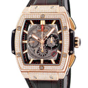 腕時計 ウブロ HUBLOT スピリット オブ ビッグバン キングゴールド 601.OX.0183.LR.1704 自動巻き メンズ OH済 K18KG無垢 純正ダイヤ