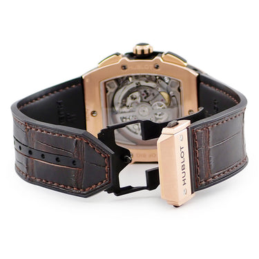 腕時計 ウブロ HUBLOT スピリット オブ ビッグバン キングゴールド 601.OX.0183.LR.1704 自動巻き メンズ OH済 K18KG無垢 純正ダイヤ