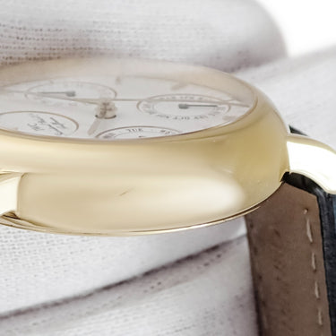 腕時計 IWC IWC ポートフィノ パーペチュアルカレンダー IW3541 自動巻き メンズ K18YG無垢 ムーンフェイズ ホワイト 白