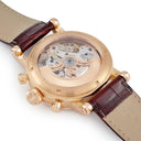 腕時計 クロノスイス CHRONOSWISS ルナ クロノグラフ CH-7541LR 自動巻き メンズ K18RG無垢 ポインターデイト ムーンフェイズ 青針