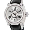 腕時計 セイコー SEIKO ガランテ メカニカル GMT SBLM001 8L36-00C0 自動巻き メンズ OH済 シルバー デイト デュアルタイム
