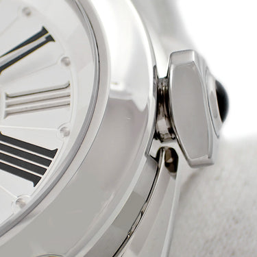 腕時計 セイコー SEIKO ガランテ メカニカル GMT SBLM001 8L36-00C0 自動巻き メンズ OH済 シルバー デイト デュアルタイム