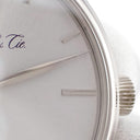 腕時計 H.モーザー H. MOSER & CIE. モナード 343.505-012 手巻き メンズ K18WG無垢 シルバー グレー サンレイ シースルーバック