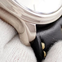 腕時計 H.モーザー H. MOSER & CIE. モナード 343.505-012 手巻き メンズ K18WG無垢 シルバー グレー サンレイ シースルーバック