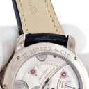 腕時計 H.モーザー H. MOSER & CIE. モナード 343.505-012 手巻き メンズ K18WG無垢 シルバー グレー サンレイ シースルーバック