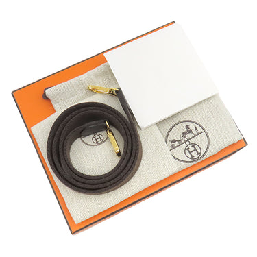 エルメス HERMES エヴリン TPM 16 ロング エベンヌ トリヨンクレマンス ショルダーバッグ ゴールド金具 茶 エブリン 2025年製