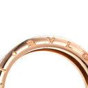 ブルガリ BVLGARI ビーゼロワン ロック B-zero1 1バンド 358252 ブラック×ピンクゴールド K18PG セラミック #67(JP27) リング 指輪 黒 Au750 18K 25.5号