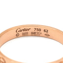 カルティエ Cartier ミニラブリング B4085200 ピンクゴールド K18PG #62(JP22) リング 指輪 スモールモデル LOVE Ring 18K 750PG 21号
