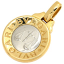 ブルガリ BVLGARI ホロスコープ 天秤座 LIBRA イエローゴールドXホワイトゴールド K18YG K18WG ペンダントトップ 750 BVLGARI 星座 ネックレストップ
