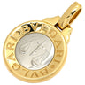 ブルガリ BVLGARI ホロスコープ 天秤座 LIBRA イエローゴールドXホワイトゴールド K18YG K18WG ペンダントトップ 750 BVLGARI 星座 ネックレストップ