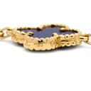 ヴァンクリーフアーペル Van Cleef & Arpels ヴィンテージ アルハンブラ 20モチーフ VCARN8T300 パープル×イエローゴールド K18YG ラピスラズリ ネックレス 紫 18K 750YG