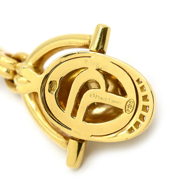 ピアジェ PIAGET ポロキャップ イエローゴールド K18YG ダイヤモンド ペンダントトップ Au750 18K ダイヤモンド ライディングハット ジョッキーヘルメット