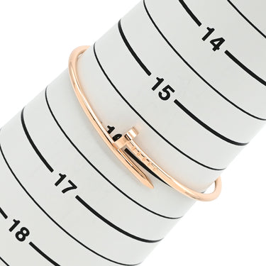 カルティエ Cartier ジュストアンクル SM B6062516 ピンクゴールド K18PG #16 ブレスレット 750PG JUSTE UN CLOU