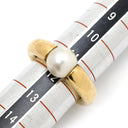 カルティエ Cartier ぺルラ イエローゴールド K18YG パール #54(JP14) リング 指輪 750 18K パール 真珠 11.5号