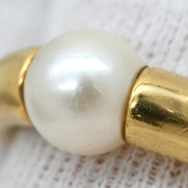 カルティエ Cartier ぺルラ イエローゴールド K18YG パール #54(JP14) リング 指輪 750 18K パール 真珠 11.5号