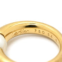 カルティエ Cartier ぺルラ イエローゴールド K18YG パール #54(JP14) リング 指輪 750 18K パール 真珠 11.5号