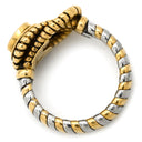 カルティエ Cartier ヘラクレス ノット シトリン イエローゴールド シトリン K18YG ステンレススティール #51(JP11) リング 指輪 18K 750 YG SS コンビ 結び目 11.5号