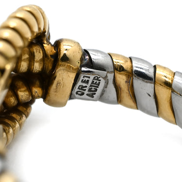 カルティエ Cartier ヘラクレス ノット シトリン イエローゴールド シトリン K18YG ステンレススティール #51(JP11) リング 指輪 18K 750 YG SS コンビ 結び目 11.5号