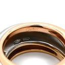 カルティエ Cartier スリーカラーリング ホワイトゴールド×イエローゴールド×ピンクゴールド K18WG K18YG K18PG リング 指輪 3カラー 3ゴールド Au750 18K 11.5号