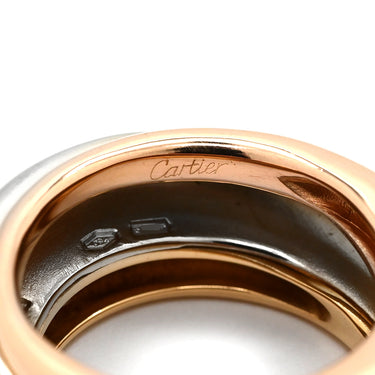 カルティエ Cartier スリーカラーリング ホワイトゴールド×イエローゴールド×ピンクゴールド K18WG K18YG K18PG リング 指輪 3カラー 3ゴールド Au750 18K 11.5号
