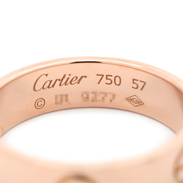 カルティエ Cartier ラブリング B4084800 ピンクゴールド K18PG #57(JP17) リング 指輪 クラシックモデル LOVE Ring 750 18K PG 18金 16.5号