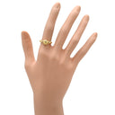 タサキ TASAKI ダイヤ デザインリング イエローゴールド K18YG ダイヤモンド リング 指輪 TASAKI Au750 18K 18金 YG 11号