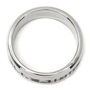 ティファニー Tiffany & Co アトラス ホワイトゴールド K18WG リング 指輪 T&Co. 750 18K WG ローマ数字 19号