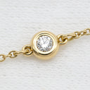 ティファニー Tiffany & Co カラー バイザヤード スプリンクル パールホワイト×ブルー×イエローゴールド K18YG ダイヤモンド パール ラピスラズリ ネックレス ダイヤ パール ラピスラズリ エルサペレッティ