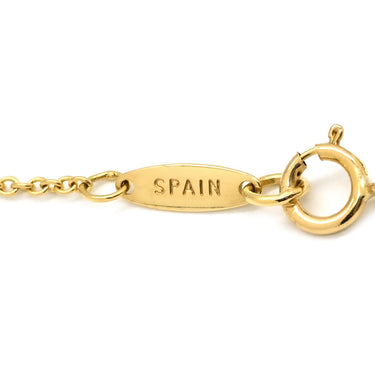 ティファニー Tiffany & Co カラー バイザヤード スプリンクル パールホワイト×ブルー×イエローゴールド K18YG ダイヤモンド パール ラピスラズリ ネックレス ダイヤ パール ラピスラズリ エルサペレッティ