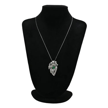 ミキモト MIKIMOTO エメラルド ダイヤ グリーン×ホワイトゴールド K14WG エメラルド ダイヤモンド ブローチ MIKIMOTO 750 14K 14金 ペンダントトップ