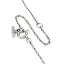 ティファニー Tiffany & Co T トゥー ターコイズ サークル ペンダント ブルー×ホワイトゴールド K18WG ターコイズ ネックレス T＆Co. Au750 750WG 18金 トルコ石