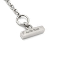 ティファニー Tiffany & Co T トゥー ターコイズ サークル ペンダント ブルー×ホワイトゴールド K18WG ターコイズ ネックレス T＆Co. Au750 750WG 18金 トルコ石