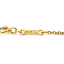 ティファニー Tiffany & Co バイザヤード シングルダイヤモンド ペンダント ローズゴールド K18PG ダイヤモンド ネックレス PG金具 18K 750PG 1P エルサペレッティ