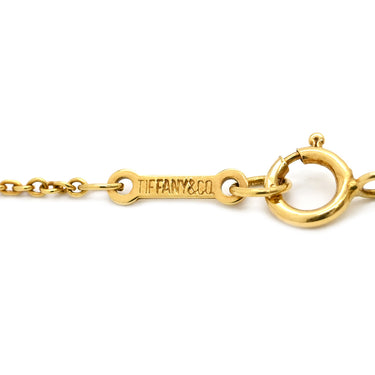 ティファニー Tiffany & Co バイザヤード シングルダイヤモンド ペンダント ローズゴールド K18PG ダイヤモンド ネックレス PG金具 18K 750PG 1P エルサペレッティ