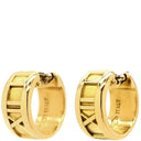 ティファニー Tiffany & Co アトラス フープピアス イエローゴールド K18YG ピアス T＆Co. Au750 750 YG ローマ数字