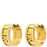 ティファニー Tiffany & Co アトラス フープピアス イエローゴールド K18YG ピアス T＆Co. Au750 750 YG ローマ数字