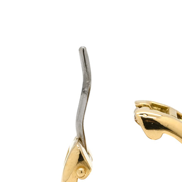 ティファニー Tiffany & Co アトラス フープピアス イエローゴールド K18YG ピアス T＆Co. Au750 750 YG ローマ数字
