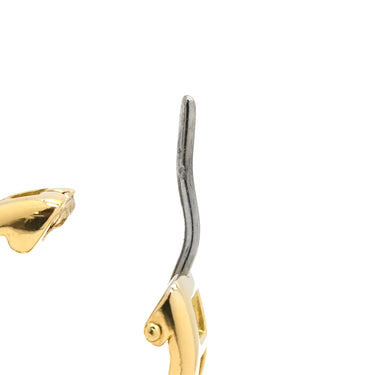 ティファニー Tiffany & Co アトラス フープピアス イエローゴールド K18YG ピアス T＆Co. Au750 750 YG ローマ数字