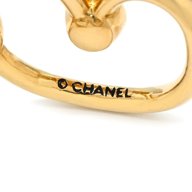 シャネル CHANEL デザインバングル イエローゴールド×マルチカラー K18YG 色石 バングル 18K 750 YG マルチストーン