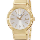 腕時計 ピアジェ PIAGET ポロ G0A26021 27700 自動巻き メンズ K18YG無垢 デイト アラビア バー シルバー サンレイ