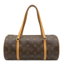 ルイヴィトン LOUIS VUITTON パピヨン 30 M51385 モノグラム モノグラムキャンバス ハンドバッグ ゴールド金具 茶