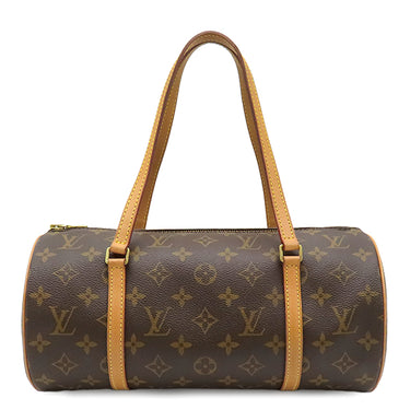 ルイヴィトン LOUIS VUITTON パピヨン 30 M51385 モノグラム モノグラムキャンバス ハンドバッグ ゴールド金具 茶