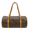 ルイヴィトン LOUIS VUITTON パピヨン 30 M51385 モノグラム モノグラムキャンバス ハンドバッグ ゴールド金具 茶