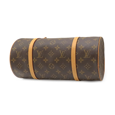 ルイヴィトン LOUIS VUITTON パピヨン 30 M51385 モノグラム モノグラムキャンバス ハンドバッグ ゴールド金具 茶