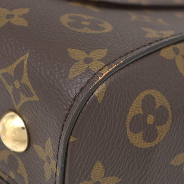 ルイヴィトン LOUIS VUITTON クリュニー MM M42735 モノグラム 2WAYバッグ ゴールド金具 茶 青